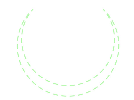 Green choppy circular frame, JPG and PNG Green choppy circular frame, circle, pill, interrupted, JPG and PNG