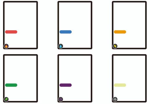 カードゲームのフレーム　文字なし２ トレーディングカード,カードゲーム,カード,ゲーム,トレカ,枠,フレーム,デザイン,テンプレート,かっこいいのイラスト素材