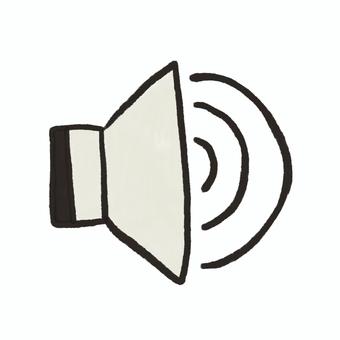 擴音器圖標, 扩音器, 图标, 声音, JPG 和 PNG