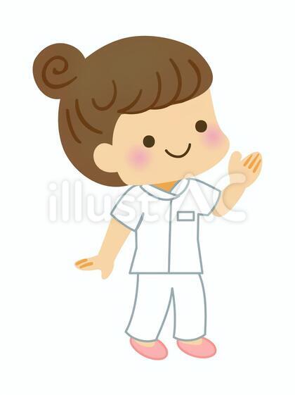 白衣の女性 案内