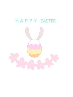 Easter, egg, easter, flower, JPG and PNG