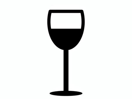 洋酒・アルコール・ワイングラスのアイコン 酒,カクテル,ワイン,グラス,アルコール,ドリンク,飲み物,食器,アイコン,ピクトグラムのイラスト素材