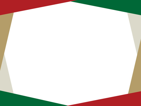 クリスマスカラーのシンプルフレーム2 クリスマスカラーのシンプルフレーム2 シンプル,クリスマス,かわいい,ポップ,ベクター,xmas,chiristmas,レトロ,赤と緑,コピースペースのイラスト素材