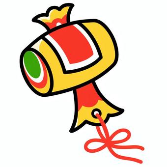 金色の打ち出の小槌 打ち出の小槌,槌,和,ハンマー,木製,福,めでたい,祝い,モチーフ,和風のイラスト素材