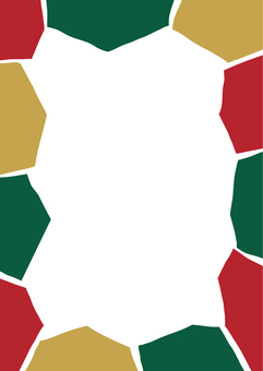 #3409クリスマスカラータイル