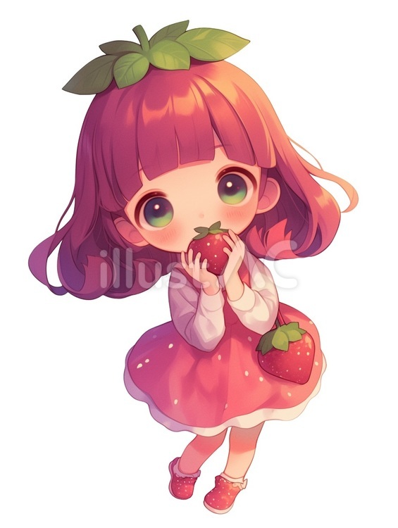苺５ 苺,果物,果実のイラスト素材