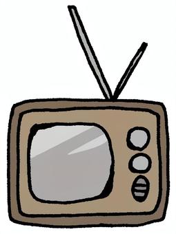 レトロテレビ テレビ,アンティーク,レトロ,昭和,茶の間,電化製品,家電,生活,暮らし,娯楽のイラスト素材