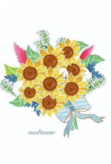 Sunflower bouquet, sunflower, sunflower, bouquet, JPG and PNG