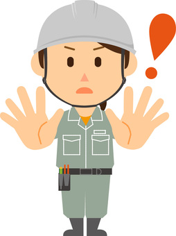 Illustration, note, danger, female, 