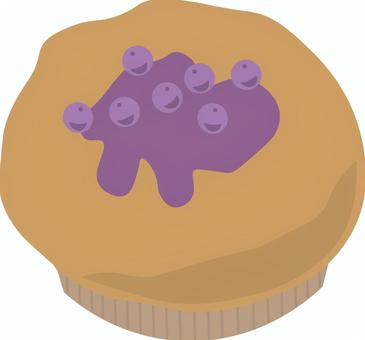 ブルーベリーマフィン