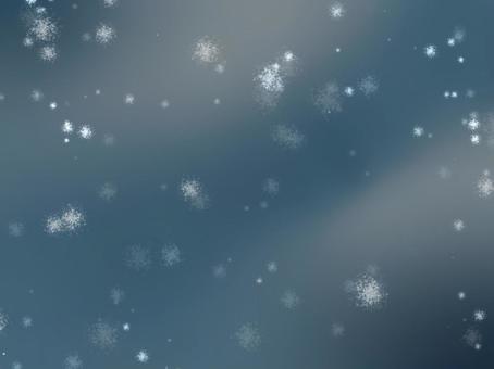 雪のイラスト
