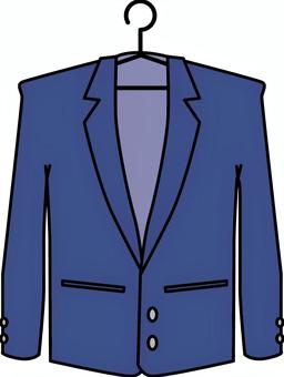 スーツハンガーかける  スーツハンガーかける  スーツ,ジャケット,ハンガー,かける,クリーニング,正装,仕事,デフォルメ,紺のイラスト素材
