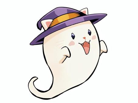 ハロウィン・おばけ・猫 ハロウィン・おばけ・猫 ハロウィン,おばけ,アイコン,素材,ネコ,帽子,かわいい,ジャックオーランタン,猫,幽霊のイラスト素材