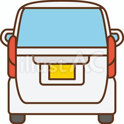 トールワゴン型 軽自動車 リア