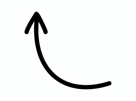 黒色の矢印10 矢印,やじるし,矢じるし,手書き,線画,ライン,アイコン,セット,プレゼン,資料のイラスト素材