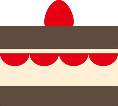 strawberry shortcake icon, shortcake, strawberry, cake, JPG, PNG and AI