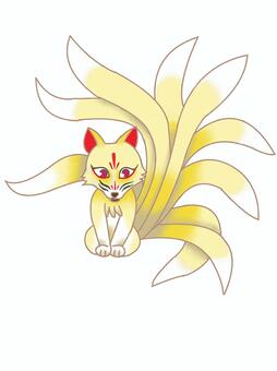 Illustration, fox, monster, legend, 