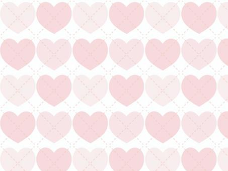 ハートのアーガイル柄、バレンタイン背景5 バレンタイン,ハート,背景,パターン,アーガイル,チェック,アーガイル柄,チェック柄,アーガイルチェック,見出しのイラスト素材