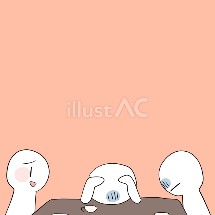 3人組イラスト - No: 23420166｜無料イラスト・フリー素材なら「イラストAC」