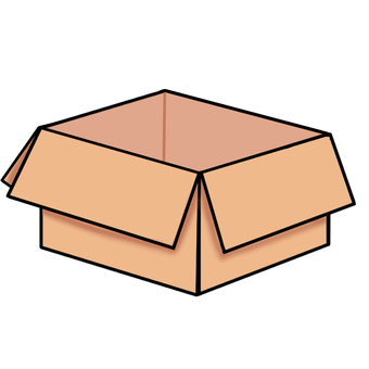 段ボール 段ボール,引っ越し,箱,シンプル,開封,配達のイラスト素材