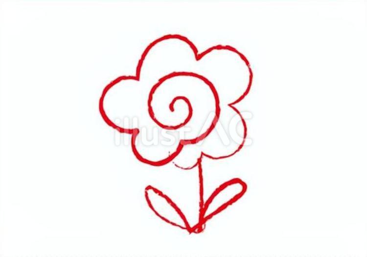 手書きで描いた花丸、採点 採点,満点,丸つけのイラスト素材