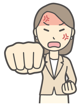 カジュアルスーツ女性-513-バスト