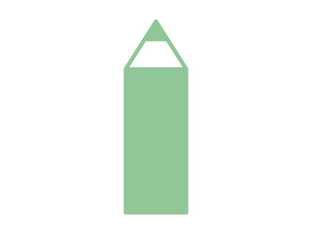 simple green colored pencil, , JPG and PNG