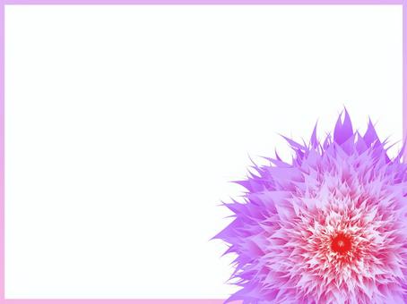 Flower frame with one point_02, JPG and PNG Flower frame with one point_02, flower, one point, real, JPG and PNG
