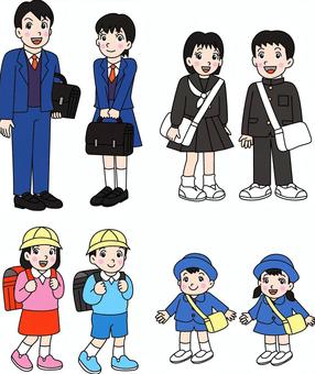 Children _ Growth _ Set _ 01, JPG, PNG and AI Children _ Growth _ Set _ 01, children, tiny, education, JPG, PNG and AI