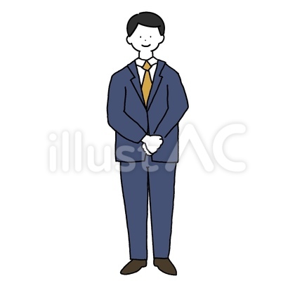 スーツの男性