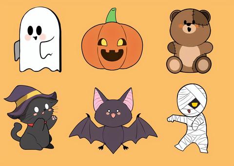 Illustration,  Illustration, halloween, cute, ghost,