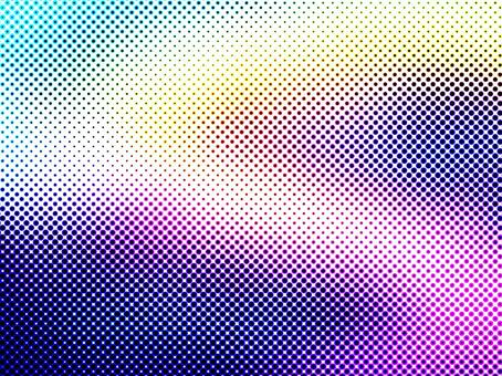 カラフルなハーフトーンの背景壁紙素材画像 ハーフトーン,カラフル,模様,背景,壁紙,スクリーントーン,ドット,柄,テクスチャ,キュートのイラスト素材