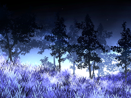 林 パステルカラー 林 パステルカラー 背景,グラデーション,林,パステルカラー,草木のイラスト素材