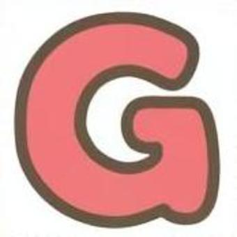 アルファベット　G アルファベット,英語,文字,g,赤のイラスト素材