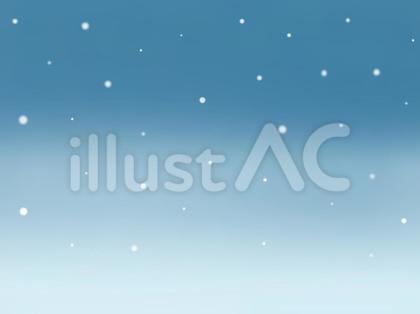 雪の降る夜 背景 ②