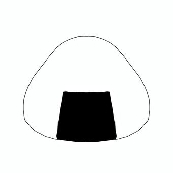 おにぎり おにぎり おにぎり,おむすび,海苔,弁当,白米,ご飯,米,食べ物,和食,日本食のイラスト素材