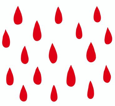 血の雨 血の雨,出血,流血,争い,戦争,血,血液,降る,赤いのイラスト素材