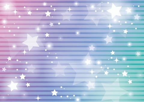 Rainbow color starry sky background 01, , JPG and AI