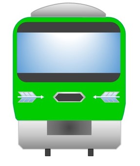 電車89 電車89 電車,正面,列車,通勤,前,通学,公共交通機関,トレイン,鉄道,交通のイラスト素材