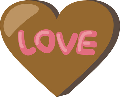 Illustration, chocolate, valentine, dulce, 