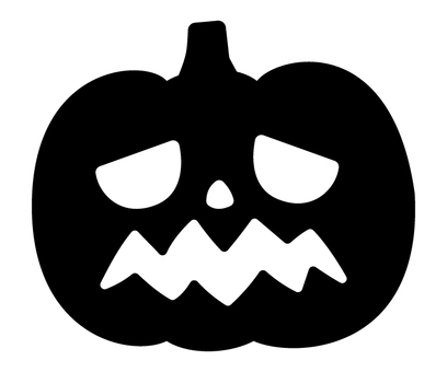 ジャックオランタン ハロウィン,かぼちゃ,ジャックオーランタン,シルエット,黒,アイコン,ワンポイント,シンプル,マーク,素材のイラスト素材