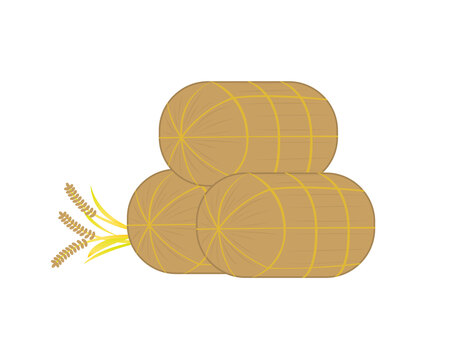 米俵 米俵,俵,わら俵,藁,米,ごはん,穀物,豊作,五穀豊穣,稲のイラスト素材