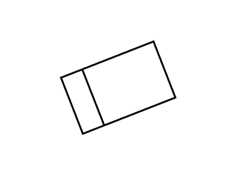 消しゴム（モノクロ) 消しゴム,文房具,筆記用具,シンプル,アイコンのイラスト素材