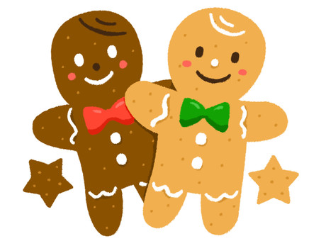 横に並んだ仲良しのジンジャーマンクッキー 横に並んだ仲良しのジンジャーマンクッキー ジンジャーマンクッキー,ジンジャーブレッドマン,クッキー,クリスマス,冬,12月,お菓子,ビスケット,焼き菓子,食べ物のイラスト素材