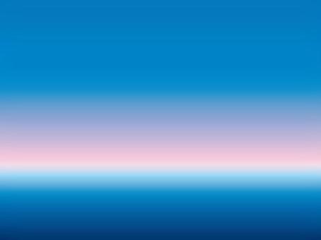 あさぼらけ002 朝,朝日,夜明け,あさぼらけ,光,空,海,青,ブルー,シアンのイラスト素材