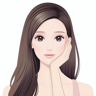 美肌イラスト/無料イラスト/フリー素材なら「イラストAC」