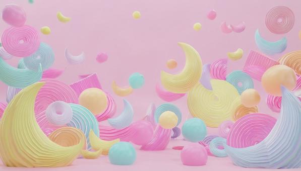 メルヘンな背景