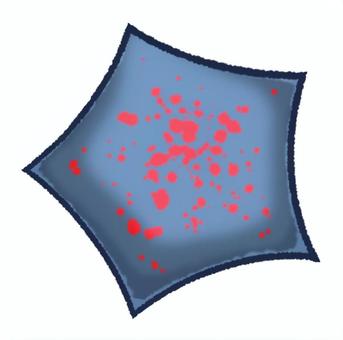 イトマキヒトデ イトマキヒトデ,海星,生き物,動物,棘皮動物,水生生物,海洋生物,斑模様,アイコン,ブツブツのイラスト素材