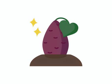 さつまいも掘り さつまいも,紅芋,紫芋,芋,掘る,芋ほり,さつまいも掘り,遠足,行事,秋のイラスト素材