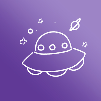 宇宙船 アイコン,宇宙船,宇宙,乗り物,星,かわいい,ゆるいのイラスト素材